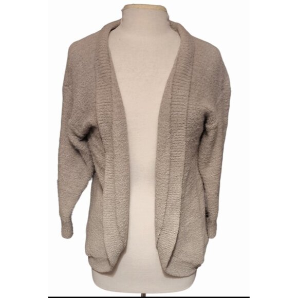 Altar’d State XS Beige Soft Open Front Cardigan Popcorn Boho Flowy Cozy Comforta - Picture 2 of 10